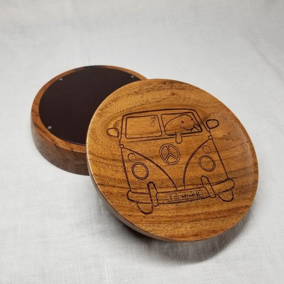 Manatee "I Heart Mermaids" - Shallow Bowl Small - Picture 3 of 7